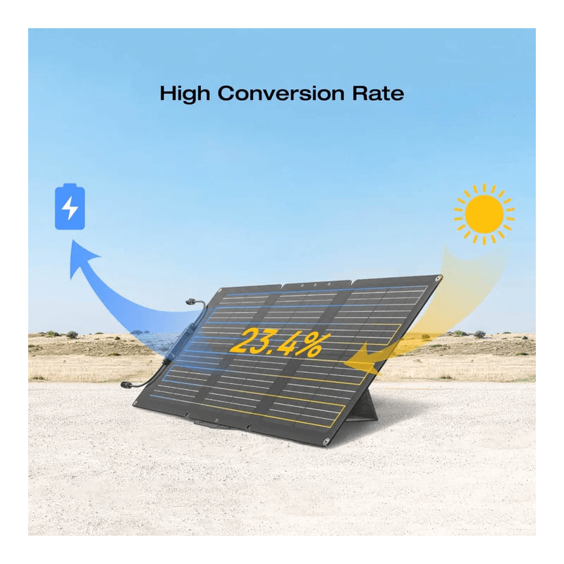 Panneau Solaire Pliable W Ecoflow Nergie Solaire Portable