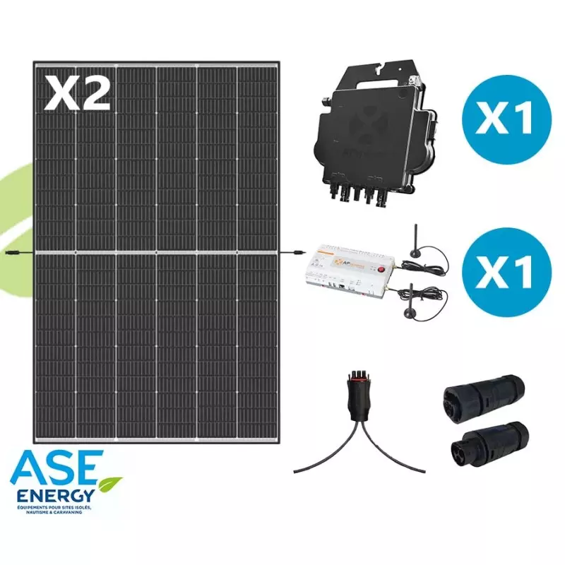 Kit solaire autoconsommation 1000W APSYSTEMS