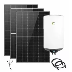 Kit solaire chauffe-eau photovoltaïque 80L Offgrid 1230Wc