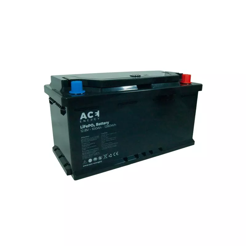 Batterie LiFePO4 Basse 12V 100Ah