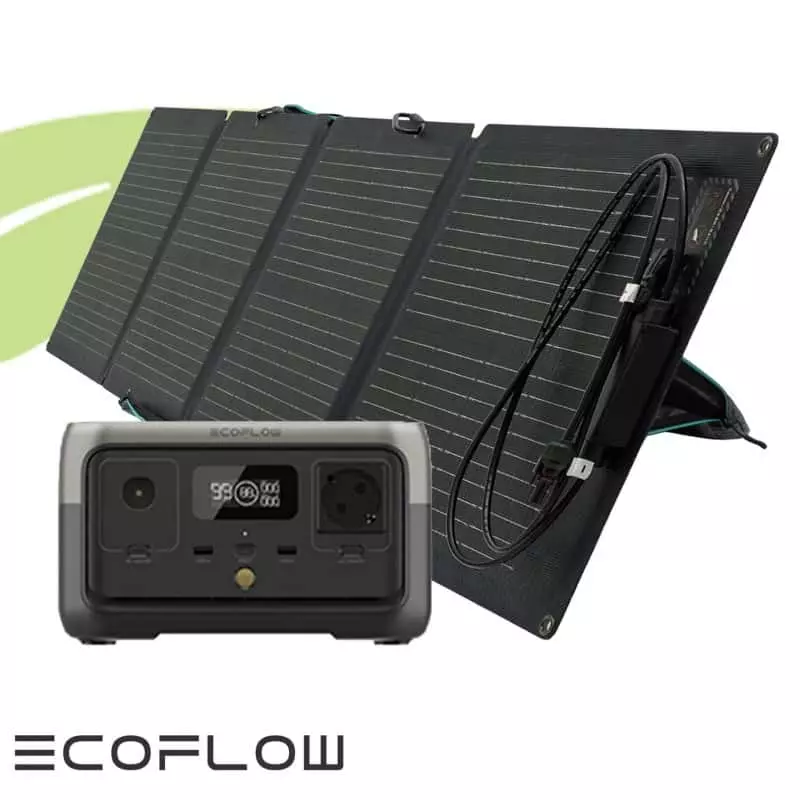 Câble panneau solaire ECOFLOW MC4, Batterie nomade pour fourgon aménagé