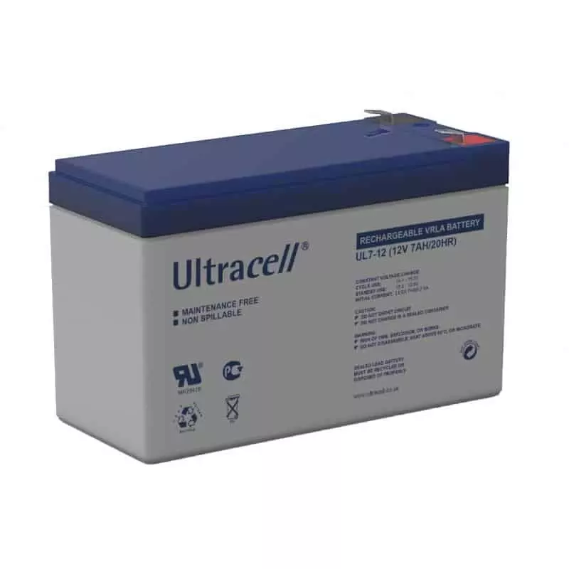 Batterie solaire AGM 7Ah 12V Ultracell