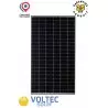 Panneau solaire 390W Half-Cut cadre noir monocristallin 24V Voltec