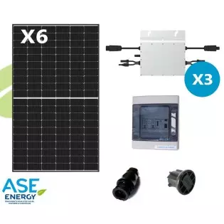 Kit solaire autoconsommation 2550W