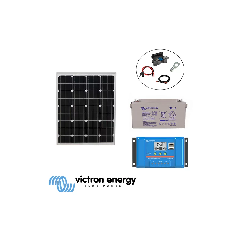 Kit solaire 90W 12V Victron pour site autonome