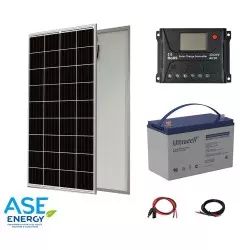 Kit solaire autonome 180W 12V