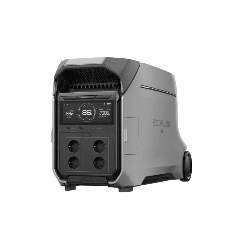 Ecoflow Delta Pro 3 4096 Wh 12V 230V : station de charge solaire portable