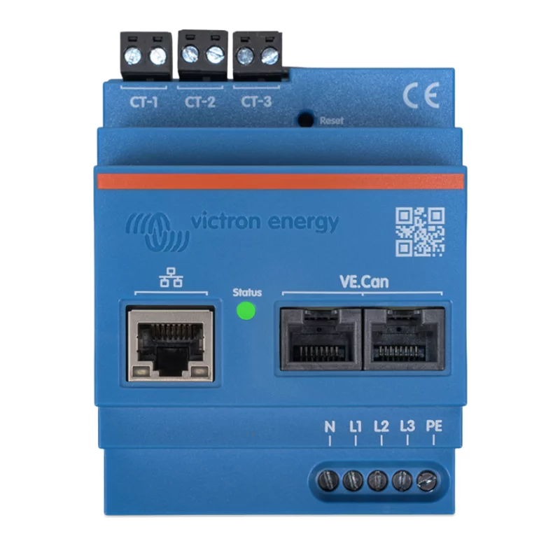 Compteur d'énergie triphasé Victron - VM-3P75CT avec TORES de mesures