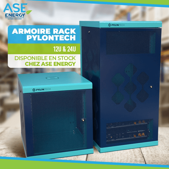 Armoire rack pour batteries solaires Pylontech