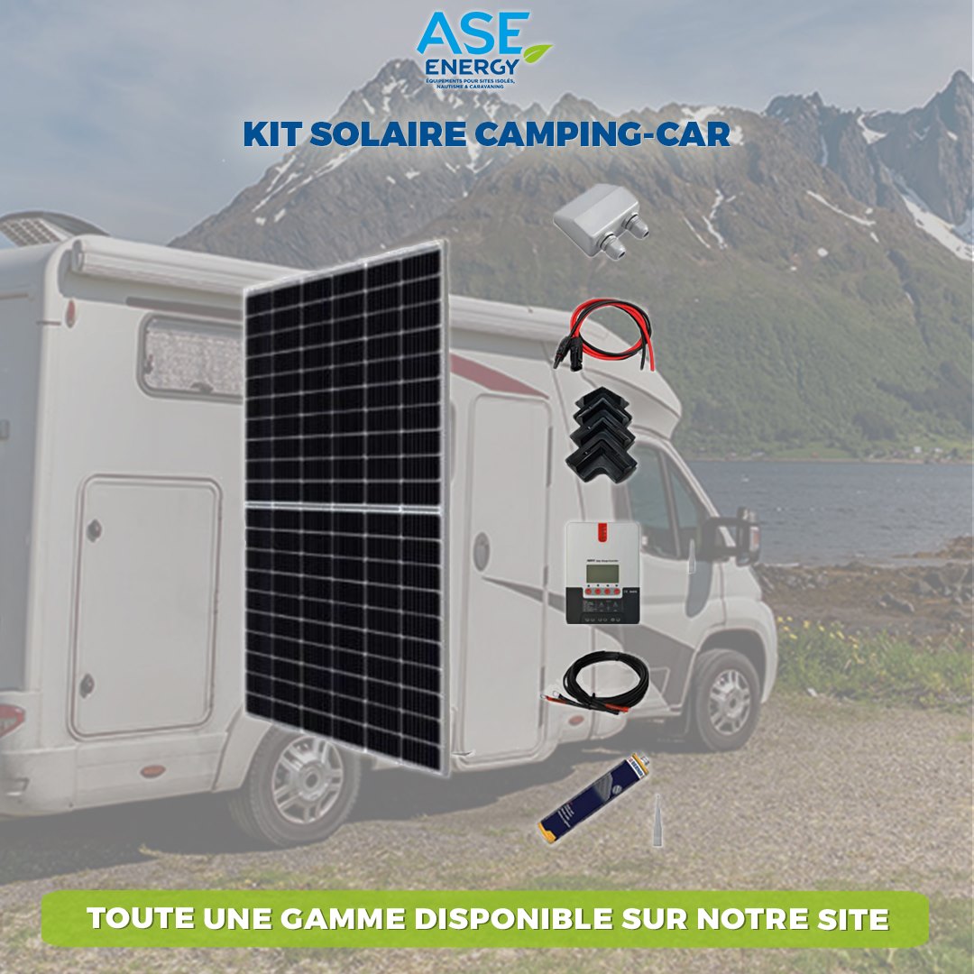 Panneaux solaires pour camping-car monocristallin-pour véhicule aménagé