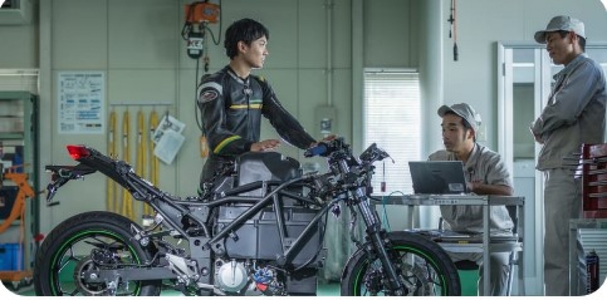 Kawasaki Motors : premières motos électriques d’ici 2025