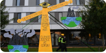 Justice climatique : des mobilisations citoyennes en marge de la dernière COP26