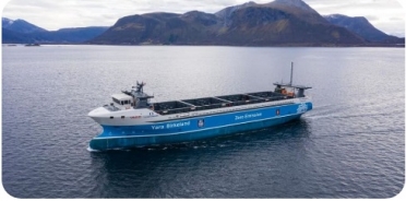 Cargo électrique : découvrez Yara Birkeland, le premier bateau écologique et autonome